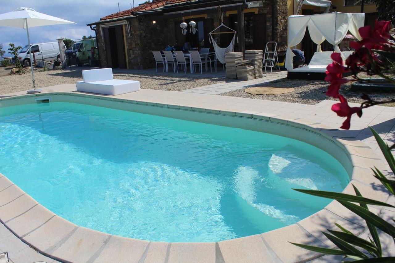 Villa Clicla - Pool, Sea,Hommock Swing And Laziness Imperia Exterior photo